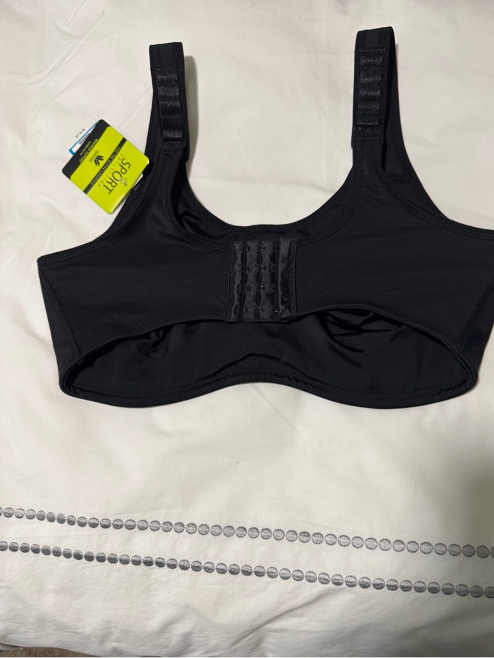 Wacoal Sport Bra Black Size 38DDD NWT - Picture 5 of 6